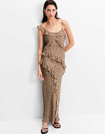 VESTIDO ONÇA VERDE