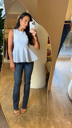 REGATA PEPLUM BIA AZUL