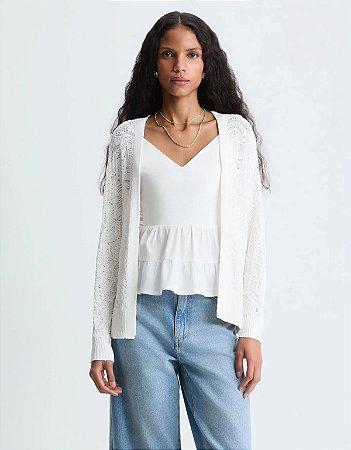 CARDIGAN TEXTURA OFF