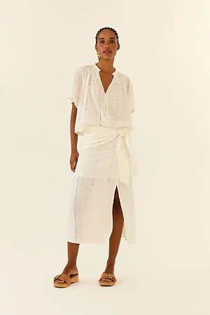 SAIA BORDADA BALI OFF