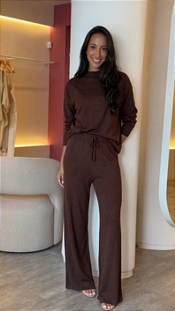 CONJUNTO CASSIE CAFÉ