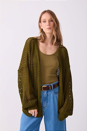 CARDIGAN TRICOT DRESS MUSGO