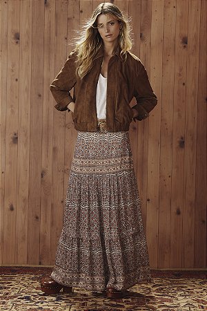 SAIA MIDI ESTAMPA LISSE