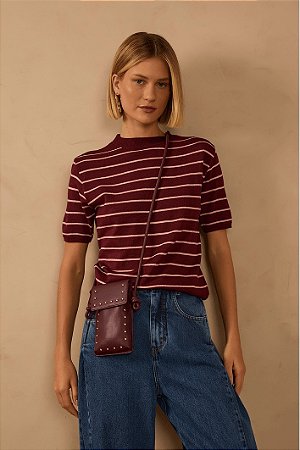 BLUSA TRICOT BEL VINHO