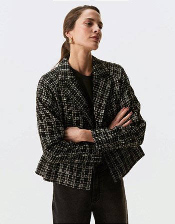 JAQUETA TWEED LUREX