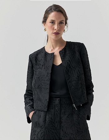JAQUETA JACQUARD ZEBRA