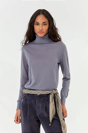 BLUSA TRICOT LIGHT CINZA