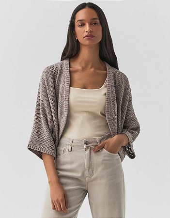 CARDIGAN TELADO PAETE