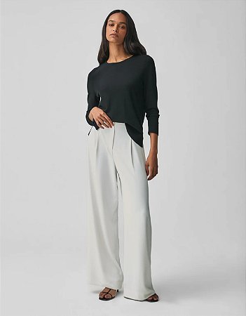 BLUSA TRICOT BÁSICA PRETA