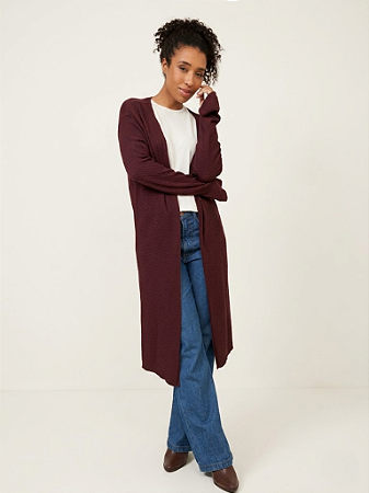 CARDIGAN FLUITY MARSALA