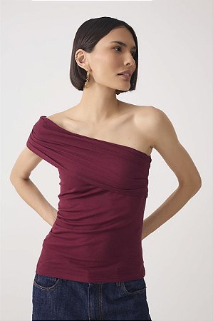 BLUSA SOLANGE VINHO