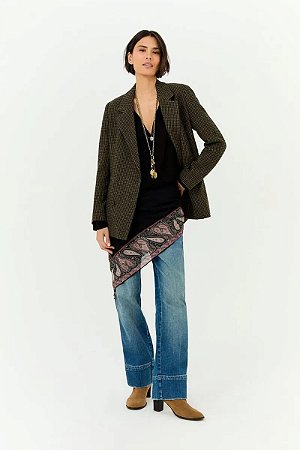 CALÇA JEANS RETA USED