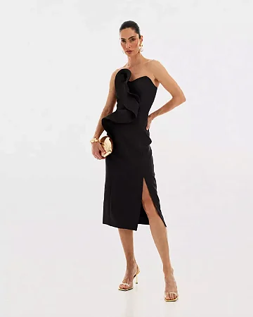 VESTIDO MÔNACO PRETO