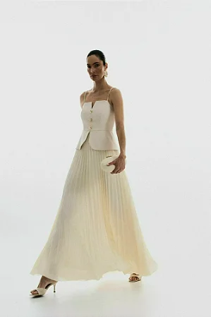 VESTIDO VERONA BAUNILHA