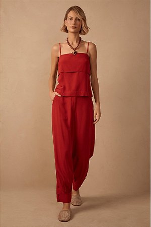 CALÇA PAULA VERMELHO