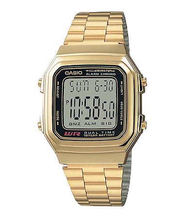 Relógio CASIO Vintage Digital A178WGA-1A