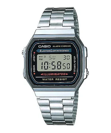 Relógio CASIO Vintage Digital A168WA-1
