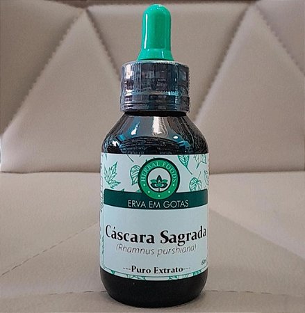 Cascara Sagrada extrato em gotas - 60ML