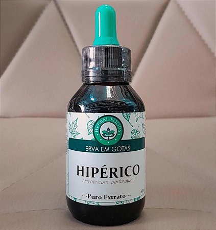 Hipérico extrato em gotas - 60ML