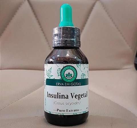 Insulina Vegetal extrato em gotas - 60ML