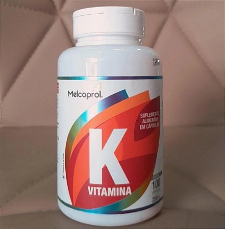 Suplemento de Vitamina K em cápsulas