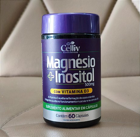 Magnésio + Inositol em cápsulas (com D3)