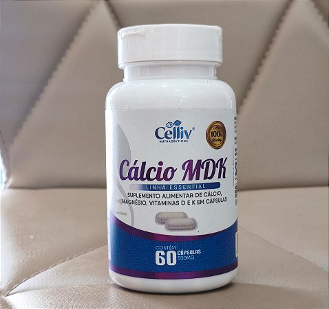 Cálcio MDK (Magnésio, cálcio, VIT. D3 e K2)