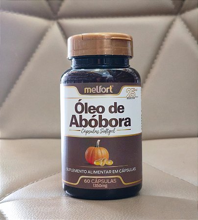 Óleo de Abóbora em cápsulas