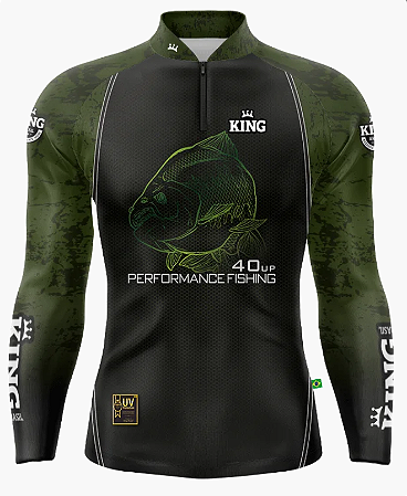 CAMISETA DE PESCA KING UV+50 KFF648
