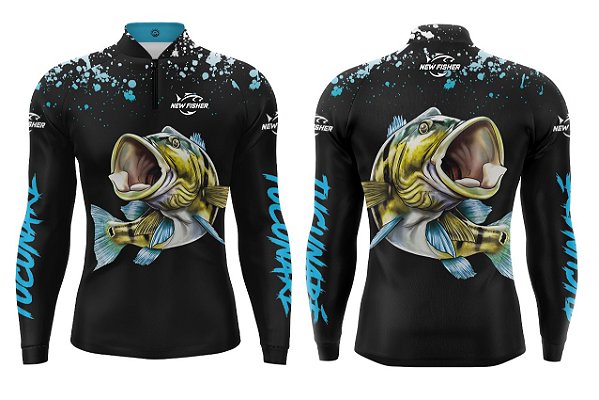CAMISA DE PESCA NEW FISHER TUCUNARE UV - (NF03)