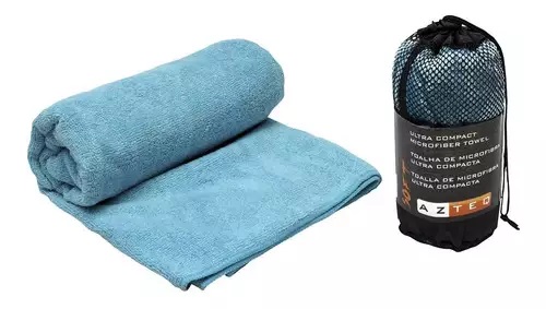 TOALHA SECAGEM RÁPIDA AZTEQ SOFT TAMANHO M AZUL