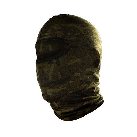 BALACLAVA RESGATE MILITARIA MULTICAM BLACK