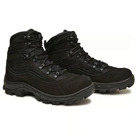 BOTA KALUCI AMAZONIA NOBUCK PRETA By RICHARD