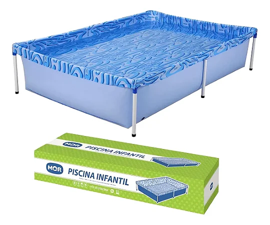 PISCINA INFANTIL ESTRUTURADA PVC 1.000L MOR