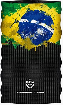 BANDANA KING BRASIL BANDEIRA "658"