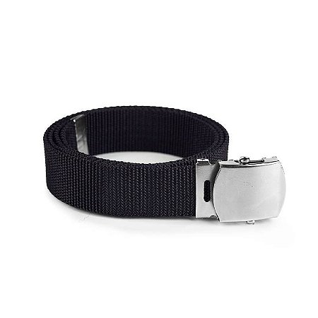 CINTO TATICO MILITAR RESGATE MILITARIA NIQUELADO PRETO