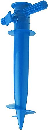 SUPORTE DE CHÃO PARA GUARDA SOL PLÁSTICO (cores diversas)