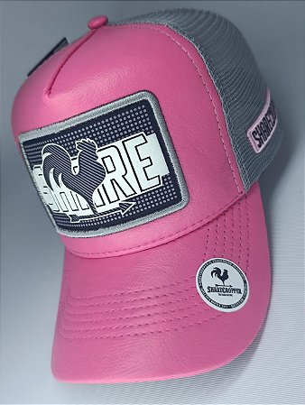 BONÉ FEMININO “GALO” ROSA