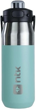 GARRAFA TÉRMICA ISOMAX 750ML COLOR VERDE/CROMADO NTK