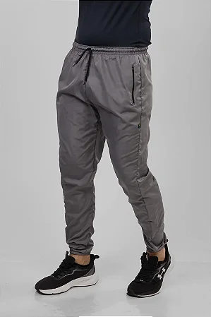CALÇA CORTA VENTO REPELENTE ÁGUA CINZA