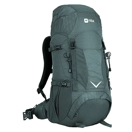 MOCHILA CARGO AIR X 40+5L RIPSTOP 600D C/ CAPA DE CHUVA CINZA