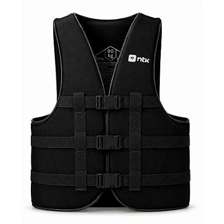 COLETE NAUTIKA COAST 90KG PRETO