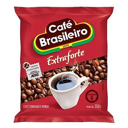 Café Brasileiro Extra Forte Almofada 250g Nosso Mercado