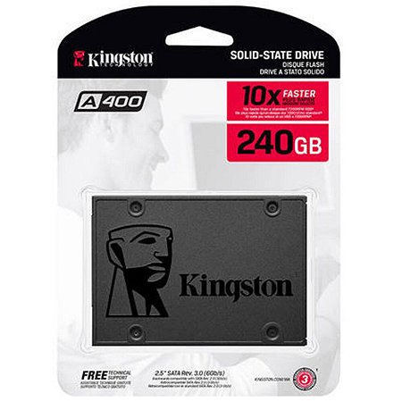 Hd 2.5 SSD 240Gb Kingston A400