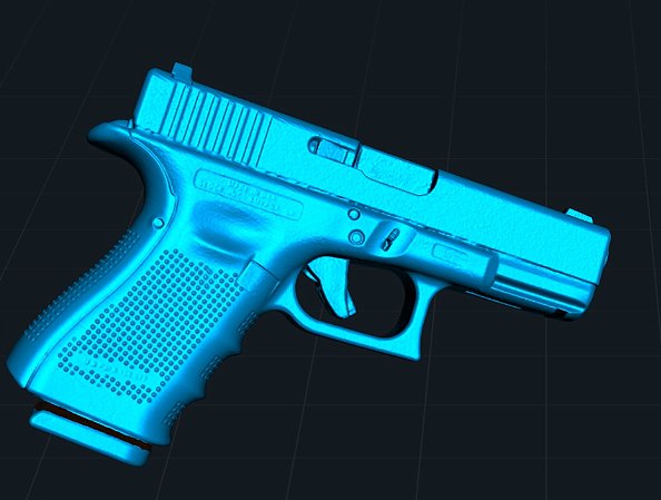 Blue Gun - Glock gen 4 G19 / G23