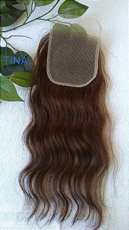 TOP CLOUSURE TINA EM LACE E REPARTIÇÃO LIVRE