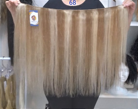 CABELO HUMANO TECIDO PERSONALIZADO 68