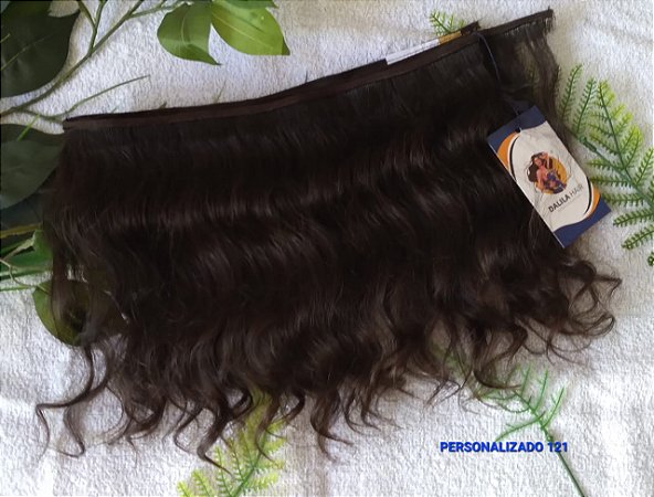 CABELO TECIDO BRASILEIRO 26CM PERSONALIZADO 121