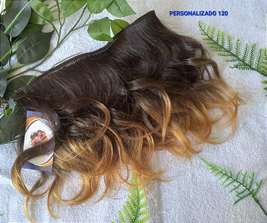 CABELO TECIDO BRASILEIRO 28CM PERSONALIZADO 120