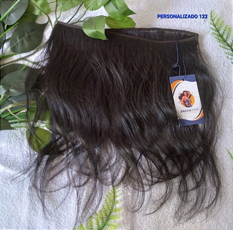 CABELO TECIDO BRASILEIRO 35CM PERSONALIZADO 122